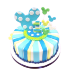 Stripes and Dots Mickey or Minnie Mouse