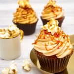 Caramel & Popcorn Cupcakes