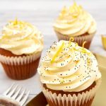 Gluten Free Lemon & Poppy Seed Cupcakes