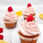 Vegan Lemon & Raspberry Cupcakes