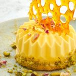 Saffron Pistachio Bavarois