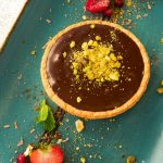 Chocolate Pistachio Tart