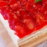 Strawberry & Cream Slice