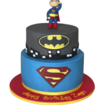 Superman Birthday Cake
