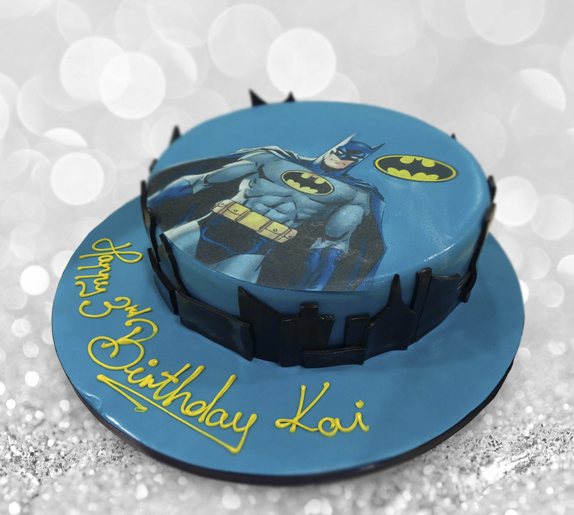 Birthday Batman Cake - Superhero Flavor for Celebrations