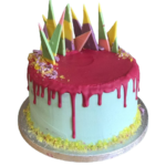 Candy Crush Drip Cake