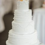 Joyful Yellow Wedding Cake