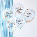 Baby Boy Confetti Balloon