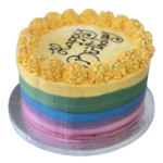 Rainbow Celebration Cake