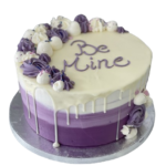 Perfect Purple Drip Cake