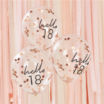 18th Birthday Confetti Balloon