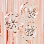 30th Birthday Confetti Balloon