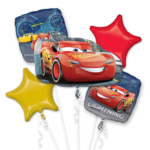 Lightning McQueen Balloon Cluster