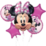 Minnie Mouse Balloon Cluster