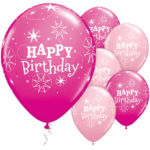 Pink Happy Birthday Balloon Pack
