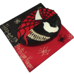 Spiderman/Venom Birthday Cake
