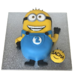 Minion Celebration Cake