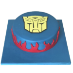 Transformers Birthday Cake