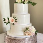 Rose Wedding Cake