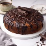 Low Carb Chocolate Marble Cake