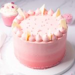 Pink Ombre Cake 8"